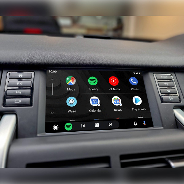 android auto land rover 2017